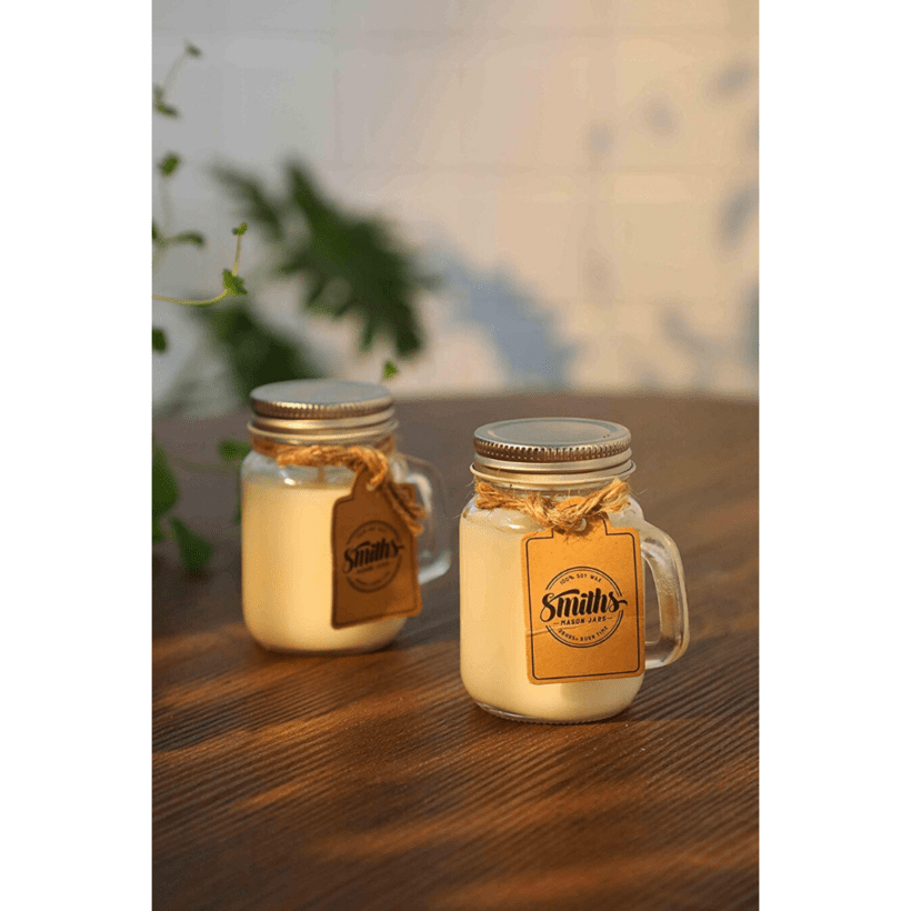 smith's mason jars candles