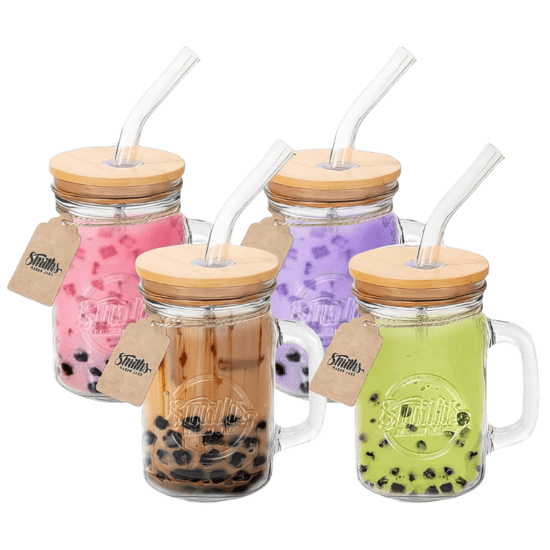 Iced Coffee Cups with Lids